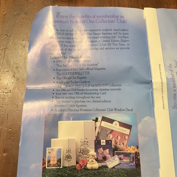 A Precious Moments Porcelain Figurine With This Ring I... - Picture 13 of 16